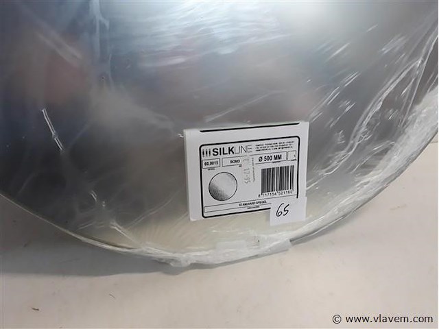 1 x spiegel rond 50 cm - afbeelding 2 van  2