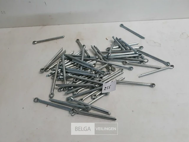 1 x splitpennen 6,3x80 mm 80 stuks - afbeelding 2 van  3