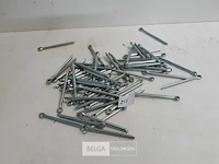 1 x splitpennen 6,3x80 mm 80 stuks - afbeelding 2 van  3