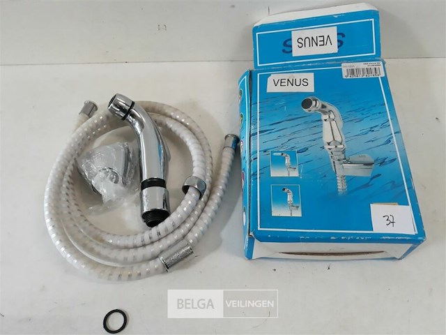 1 x sproeier voor keuken pvc met slang - afbeelding 1 van  3