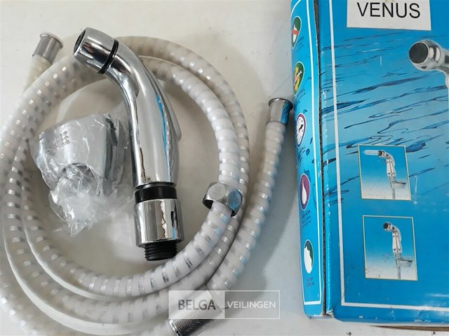 1 x sproeier voor keuken pvc met slang - afbeelding 3 van  3