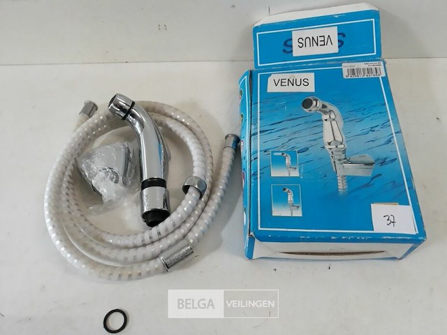 1 x sproeier voor keuken pvc met slang - afbeelding 2 van  3
