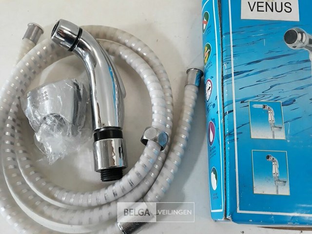 1 x sproeier voor keuken pvc met slang - afbeelding 3 van  3