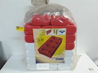 1 x stapelblokken muur – zandbak met zeil - afbeelding 2 van  3