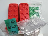 1 x stapelblokken muur – zandbak met zeil - afbeelding 3 van  3