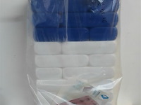 1 x stapelblokken muur – zandbak met zeil - afbeelding 1 van  3