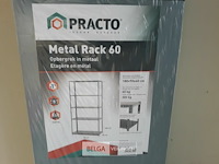 1 x stapelrek metaal 180x90x40 cm met 5 leggers - afbeelding 3 van  3