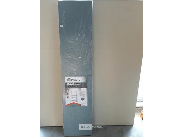 1 x stapelrek metaal 180x90x40 cm met 5 leggers - afbeelding 2 van  3