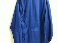 1 x stofjas blauw xxl - afbeelding 3 van  3
