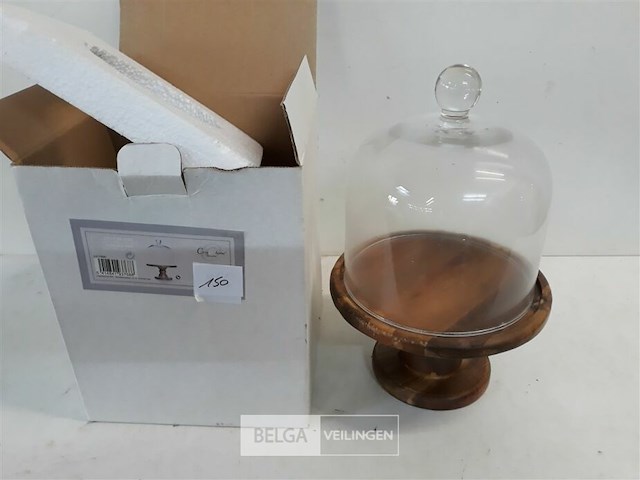 1 x stolp op voet 19 cm - afbeelding 1 van  3