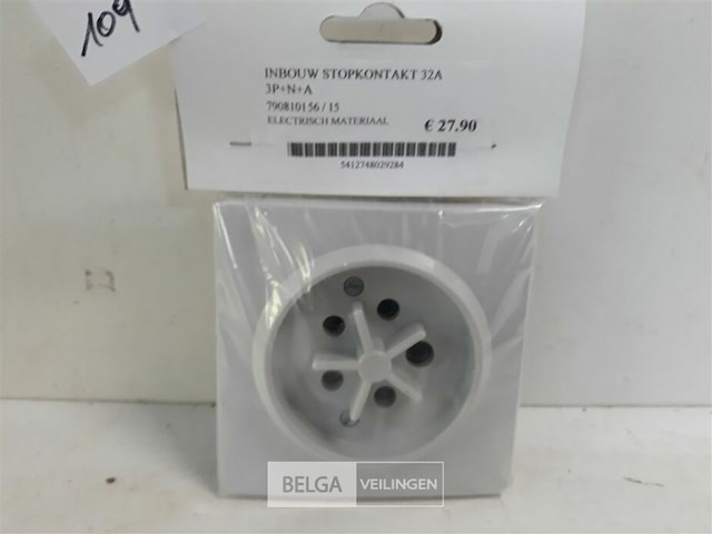 1 x stopcontact 380v/32a 5p - afbeelding 3 van  3