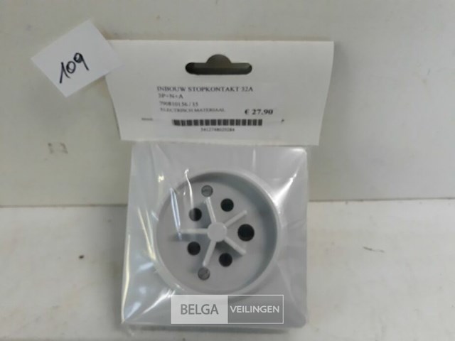 1 x stopcontact 380v/32a 5p - afbeelding 2 van  3