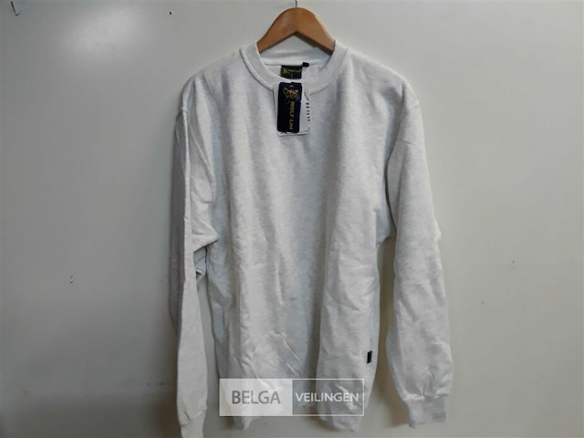 1 x sweater as grijs wolf line l - afbeelding 2 van  3
