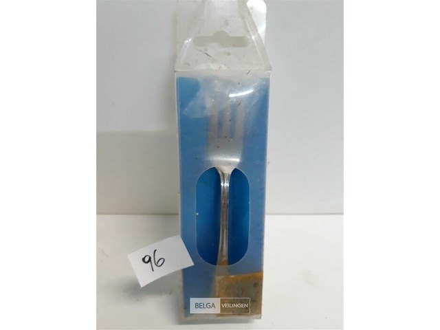 1 x taartvork 13 cm 18/10 6 stuks - afbeelding 1 van  3