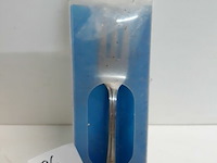 1 x taartvork 13 cm 18/10 6 stuks - afbeelding 2 van  3
