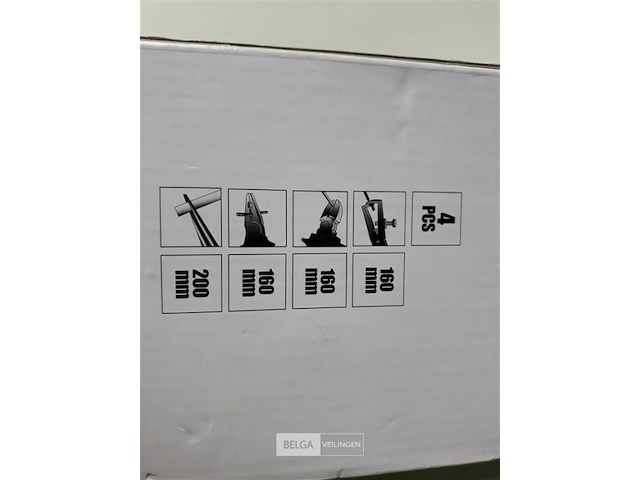 1 x tangenset 4 delig steelwood - afbeelding 3 van  3