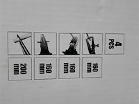 1 x tangenset 4 delig steelwood - afbeelding 3 van  3