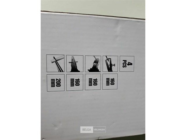 1 x tangenset 4 delig steelwood - afbeelding 3 van  3