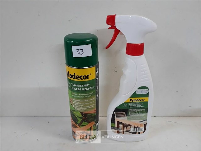 1 x teakolie spray 500 ml + 1 x snelreiniger 500 ml - afbeelding 2 van  3