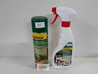 1 x teakolie spray 500 ml + 1 x snelreiniger 500 ml - afbeelding 2 van  3