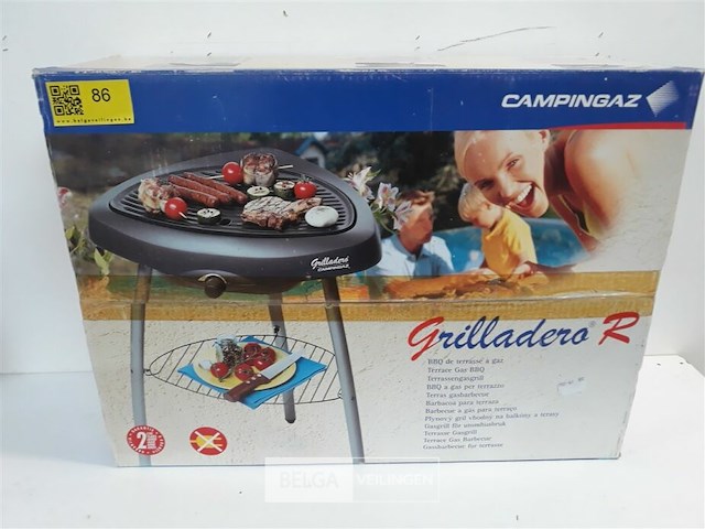 1 x terras grill op pootjes - afbeelding 2 van  3