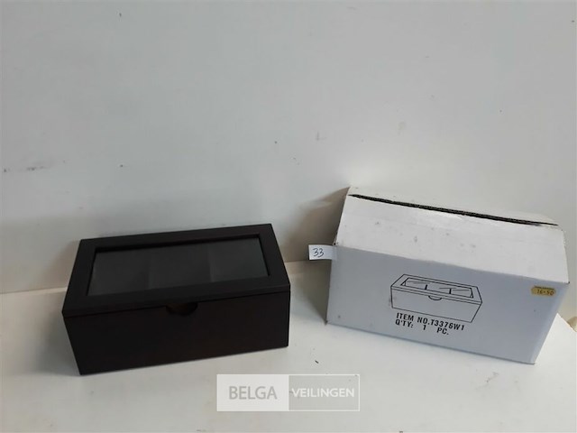 1 x theedoos met schuif - afbeelding 2 van  3