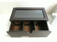 1 x theedoos met schuif - afbeelding 3 van  3