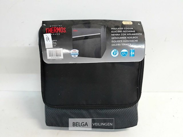 1 x thermos koeltas grijs 17l - afbeelding 2 van  3