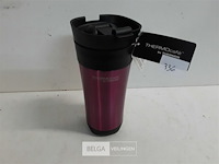 1 x thermos reisbeker 425ml uit rvs - afbeelding 2 van  3