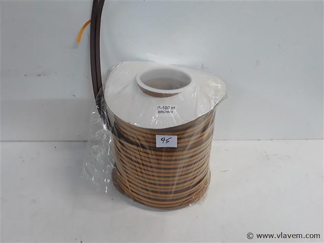 1 x tochtband 100m bruin - afbeelding 1 van  2