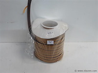 1 x tochtband 100m bruin - afbeelding 1 van  2