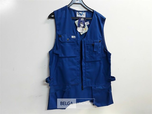 1 x toolvest blauw fristads m - afbeelding 2 van  3