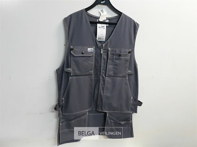 1 x toolvest grijs fristads l - afbeelding 1 van  3