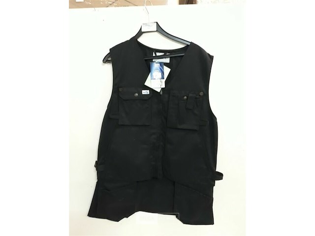 1 x toolvest zwart fristads l - afbeelding 1 van  3