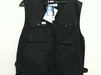 1 x toolvest zwart fristads l - afbeelding 2 van  3