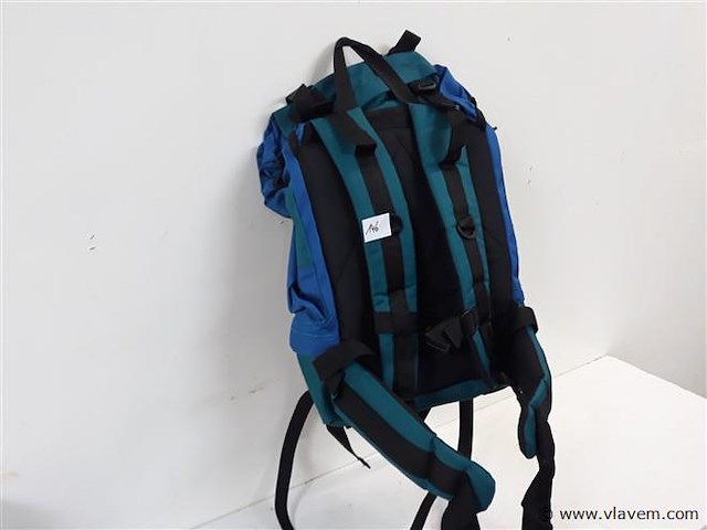 1 x travel rugzak 30l groen-blauw - afbeelding 2 van  2