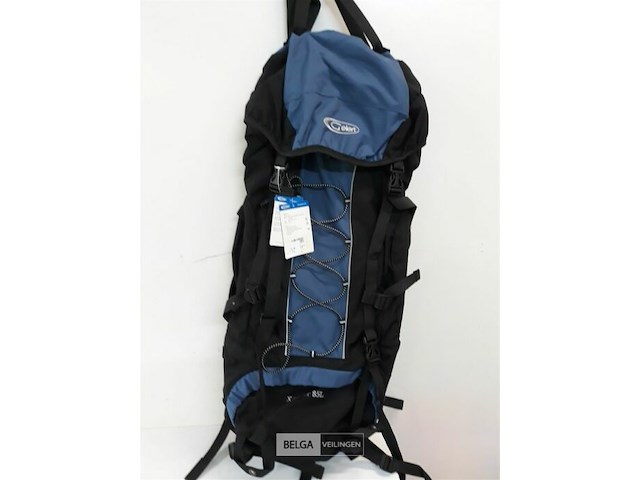 1 x travel rugzak 85 l blauw gelert - afbeelding 2 van  3