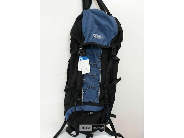 1 x travel rugzak 85 l blauw gelert - afbeelding 1 van  3