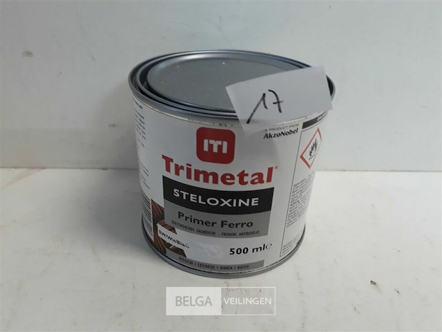 1 x trimetal metaalprimer ferro wit 500 ml - afbeelding 1 van  3