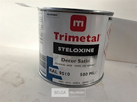 1 x trimetal metaalverf wit 500 ml - afbeelding 3 van  3