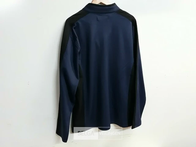 1 x trui korte rits blauw gelert xxl - afbeelding 3 van  3