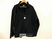 1 x trui lange rits blauw santino xxl - afbeelding 2 van  3
