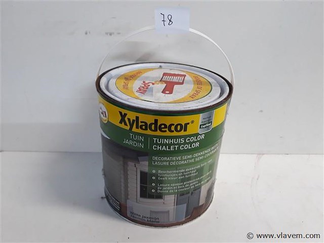 1 x tuinhuiscolor witte jasmijn 2,5 l - afbeelding 1 van  2