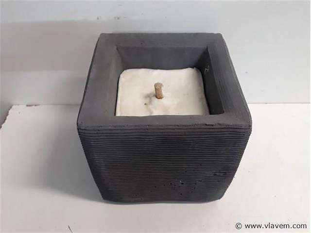 1 x tuinkaars xxl 19x19x19 cm brandt 40 u - afbeelding 1 van  2