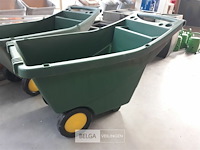 1 x tuinkruiwagen pvc 140 l - afbeelding 2 van  3