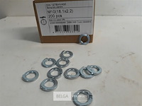 1 x veerringen verzinkt m 10 200 stuks - afbeelding 3 van  3