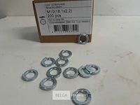 1 x veerringen verzinkt m 10 200 stuks - afbeelding 3 van  3