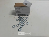 1 x veerringen verzinkt m 6 200 stuks - afbeelding 2 van  3