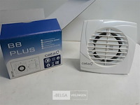 1 x ventilator badkamer 14x14 cm uitlaat 90mm - afbeelding 3 van  3