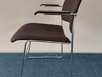 1 x vintage bureaustoelen fritz hansen kevi - design jörgen rasmussen - afbeelding 3 van  7